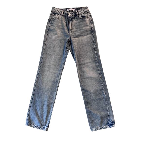 Garage Denim 90s Straight Jeans Women’s Size 0 / 24 Light Wash Vintage Y2K Style - Picture 8 of 9